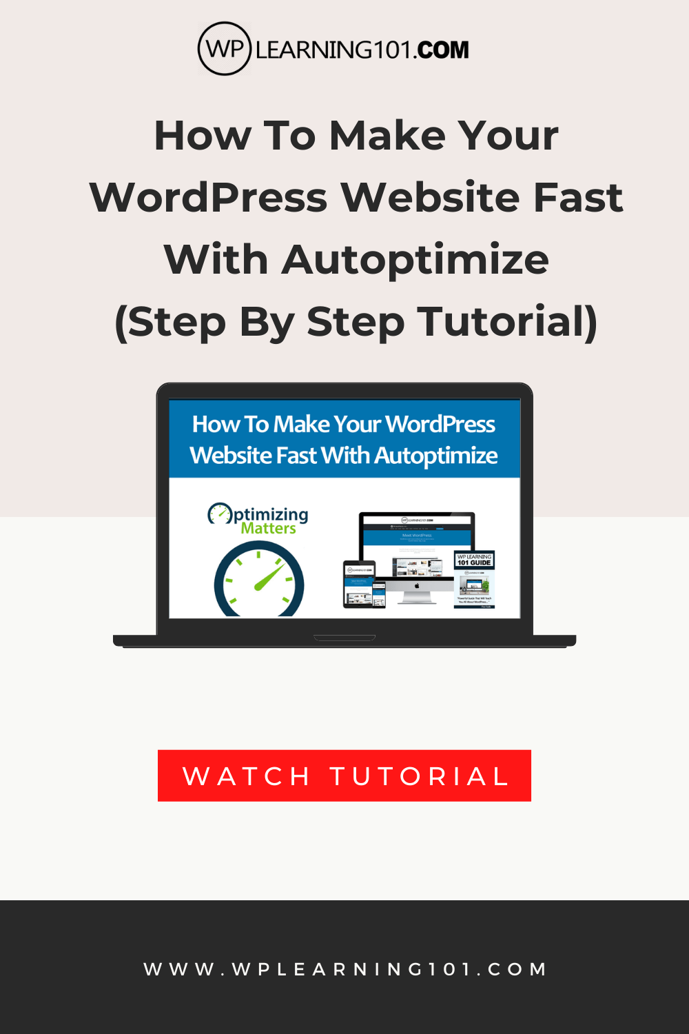 How To Speed Up Your WordPress Site With Autoptimize - WP Learning 101