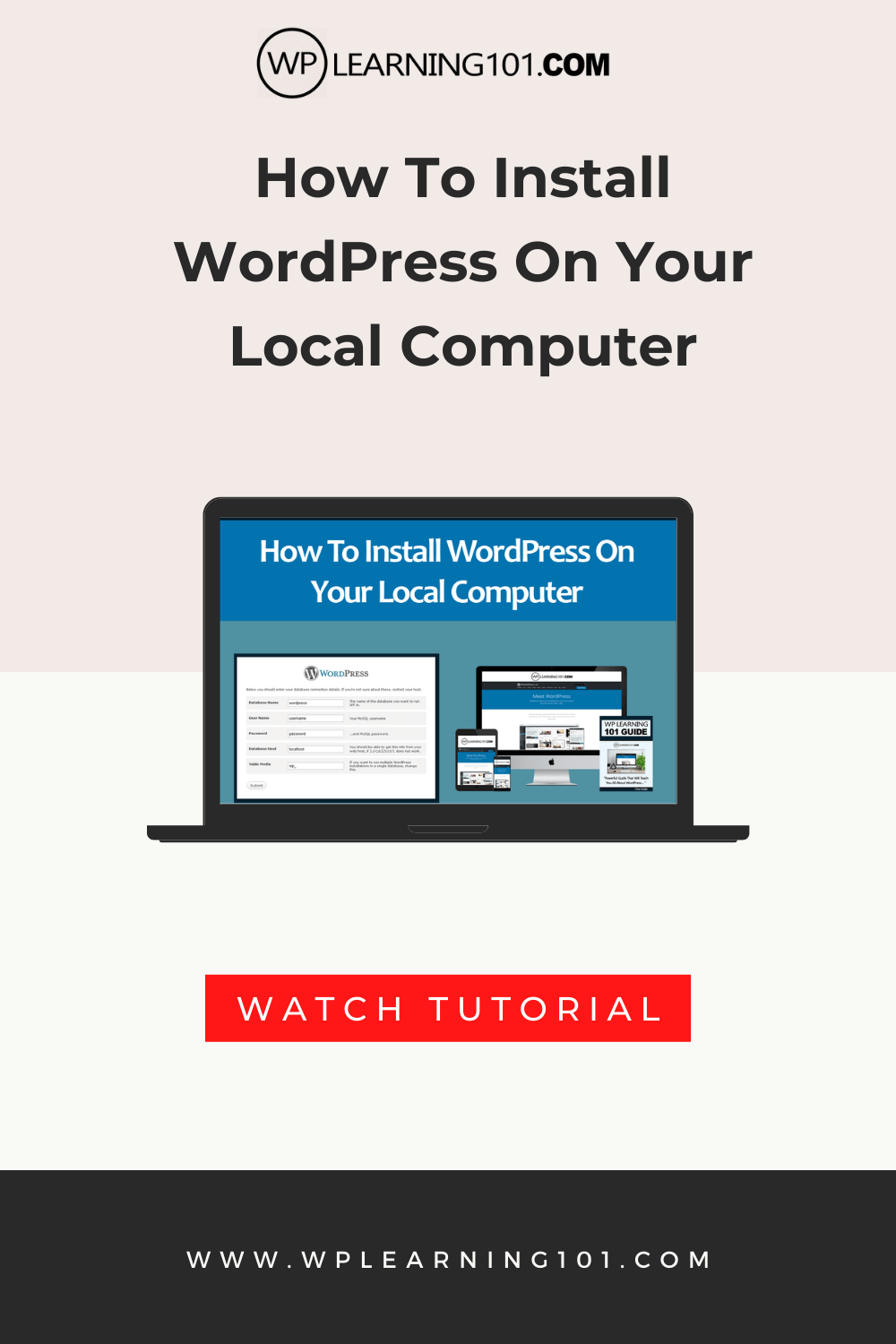 How To Install WordPress On Your Local Computer (Step By Step Tutorial ...