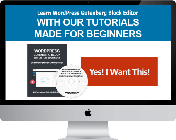 How To Use WordPress Gutenberg Block Editor - WP Learning 101